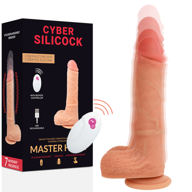 HUCK Vibrazione Realistica con Telecomando e Ventosa